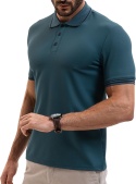 Męska koszulka polo z krótkim rękawem kort tenis golf biuro M
