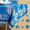 Obrus 100% bawełna Maison d' Hermine Summer Blues 160x220 cm