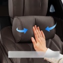Poduszka samochodowa pod szyję z pianki Memory Foam – 2-pak zagłówek