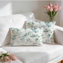 Poszewka na poduszkę 30x50 kwiatowa do domu na taras 2 szt