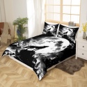 Pościel poszwa na kołdrę 200 x 200 cm i 2 poszewki 80x 80 cm