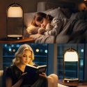 Zestaw 2 lampek nocnych lampa Feallive ściemniane ładowarka indukcyjna 15W porty USB A+C