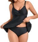 Seksowny zestaw tankini KOSTIUM 2 częściowy sukienka majtki STRÓJ KĄPIELOWY3XL XXXL