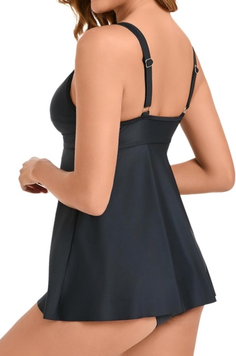 Seksowny zestaw tankini KOSTIUM 2 częściowy sukienka majtki STRÓJ KĄPIELOWY3XL XXXL