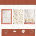Maison d' Hermine Bagatelle Zestaw 3 ściereczek kuchennych 100% bawełna 50x70 cm