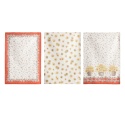 Maison d' Hermine Bagatelle Zestaw 3 ściereczek kuchennych 100% bawełna 50x70 cm