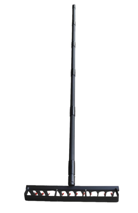 Motyka i Kultywator Ogrodowy 2w1 12 zębów wyrywacz chwastów 193cm grabie