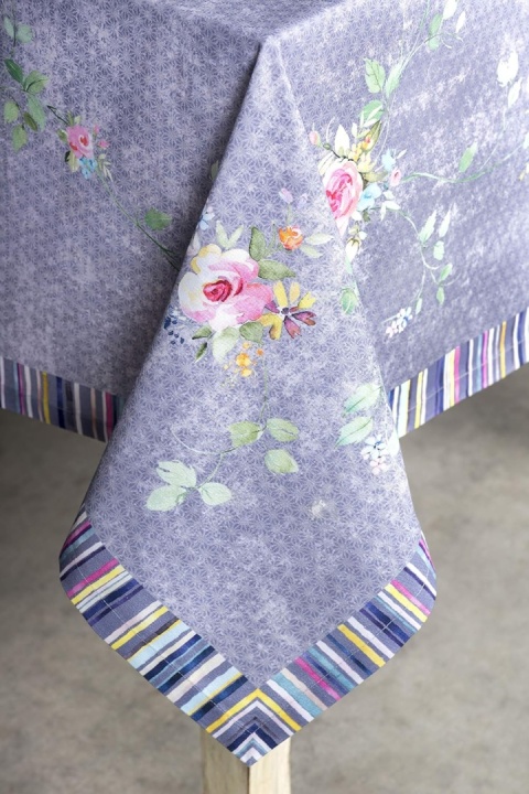 Obrus 100% bawełna Maison d' Hermine 160x220 sweet rose lavender