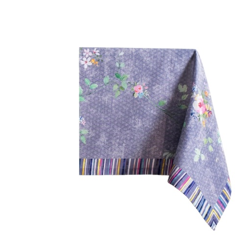 Obrus 100% bawełna Maison d' Hermine 160x220 sweet rose lavender