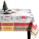 Obrus 100% bawełna Maison d' Hermine 140x180 zima święta