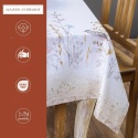 Obrus 100% bawełna Maison d' Hermine 160x220 cm meadow floras beige