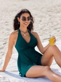 Strój kąpielowy TANKINI TOP z szortami 2 CZĘŚCIOWY KOSTIUM 2XL Ekouaer