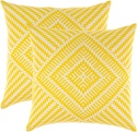 TreeWool 2x Dekoracyjna poszewka na poduszkę bawełna kalejdoskop 60x60