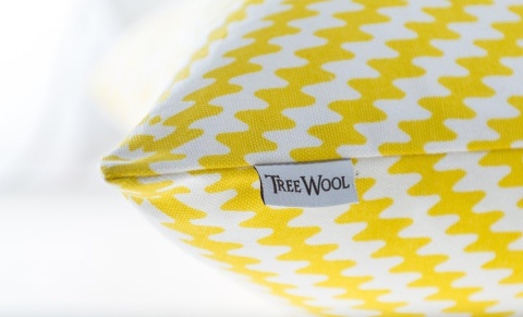 TreeWool 2x Dekoracyjna poszewka na poduszkę bawełna kalejdoskop 60x60