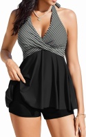 Strój kąpielowy TANKINI TOP z szortami 2 CZĘŚCIOWY KOSTIUM XL Ekouaer