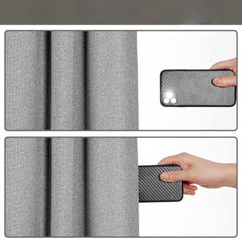 Zasłony zaciemniające termoizolacyjne zestaw 2 szt taśma 260x140cm Ciemnoszary