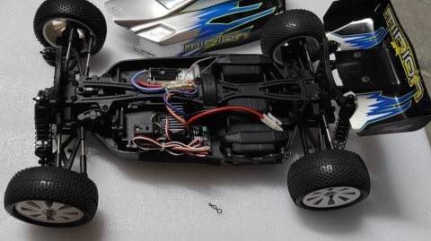 Model Truggy RC Team C 1:10 Minion 4WD TR04 2,4GHz ABSIMA RTR