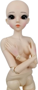 Lalka BJD 1/3 Ciało Korpus Ruchomy 56cm 24 Stawy EVA STOI Anime Custom DIY
