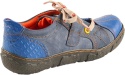 skórzane sznurowane buty płaskie okrągły nosek MOKASYNY CASUAL BOHO PÓŁBUTY 41