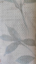 Zasłony komplet 2 sztuki 140x229 Boho Len Liście Kwiaty zasłona kółka