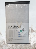 Zasłony Premium Beżowe Efekt Lnu 127x229 Blackout zasłona 2 szt zaciemniające