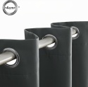 Zasłony zaciemniające termoizolacyjne na przelotkach 2 szt. 230x140cm Deconovo
