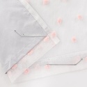 Zasłony Zaciemniające 100% z Pomponami Boho 2szt RÓŻOWE POMPONY