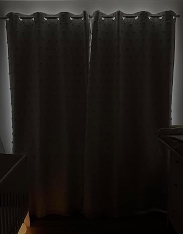 Zasłony Zaciemniające 100% z Pomponami Boho 2szt RÓŻOWE POMPONY