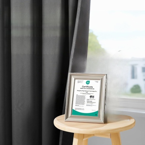 Ekstra duży zestaw zaciemniających zasłon wys. 220 x szer. 300 cm Deconovo