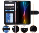 Etui Portfel do SAMSUNG GALAXY S21 Skórzane Klapka Magnes TECHGEAR Czarny