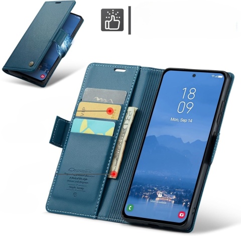 Etui Portfel RFID DO Samsung Galaxy S25 FE 5G KABURA MAGNES