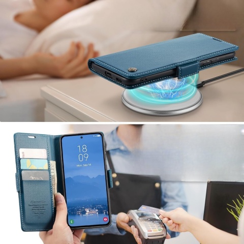 Etui Portfel RFID DO Samsung Galaxy S25 FE 5G KABURA MAGNES