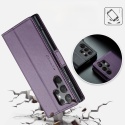 ETUI DO SAMSUNG GALAXY S23 ULTRA PORTFEL RFID FIOLETOWE